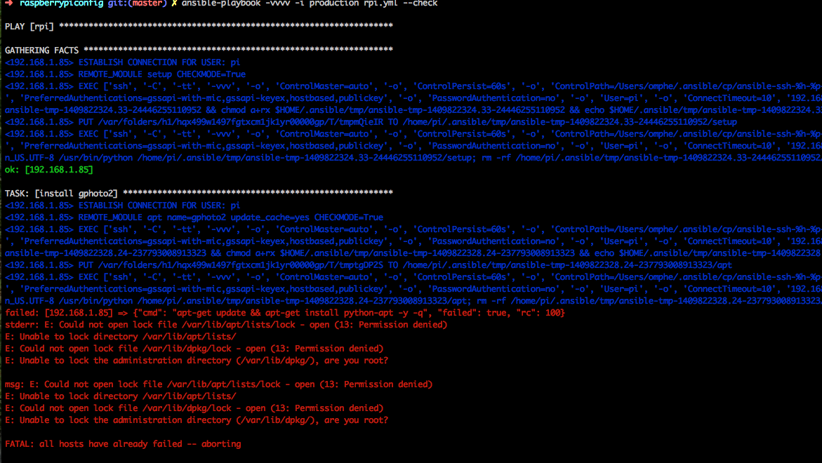 Ansible RPi