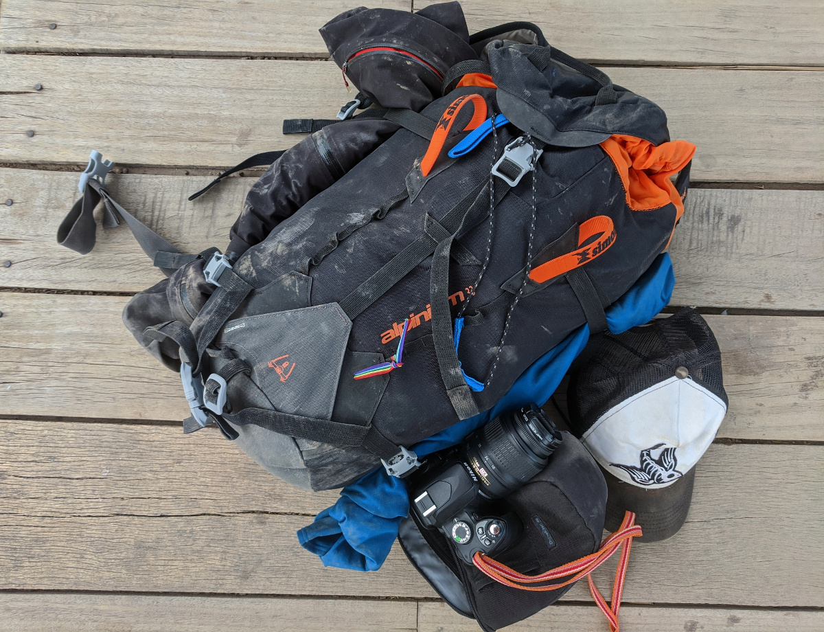 Backpack in Colca Canyon