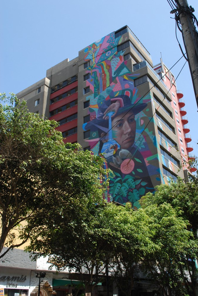 Selina Hostel Mural